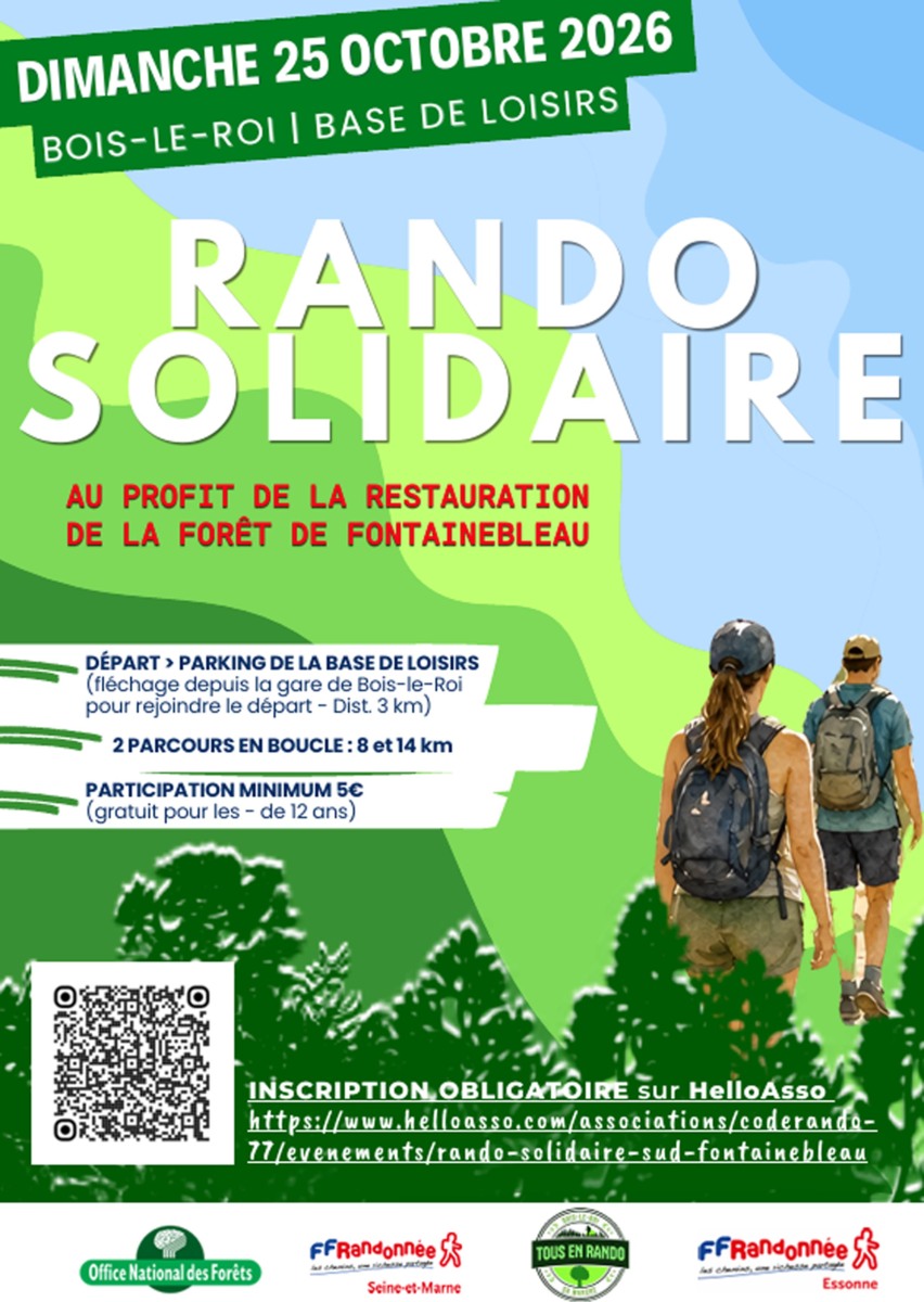 Journée de soutien suite incendie Fontainebleau